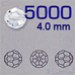 Swarovski® - 5000 Bead - 04 mm ( Sfera 32 faccette )