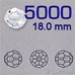 Swarovski® - 5000 Bead - 18 mm ( Sfera 32 faccette )