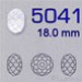 Swarovski® - 5041 Bead - 18 mm ( Briolette Large hole )